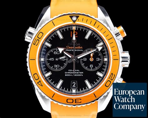 pre owned omega planet ocean|omega planet ocean chronograph orange.